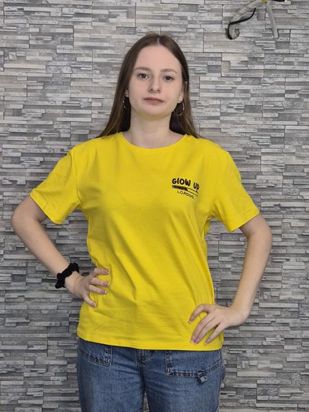 Футболка Newe (L-XL) NW354 yellow (лето)