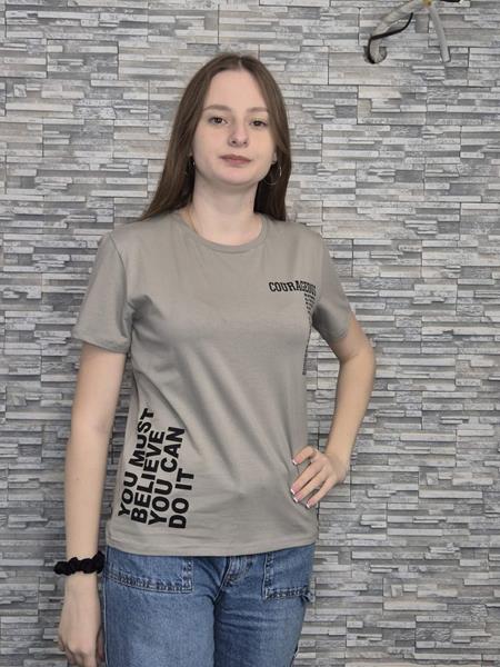 Футболка Newe (S-M) NW356 grey (лето)