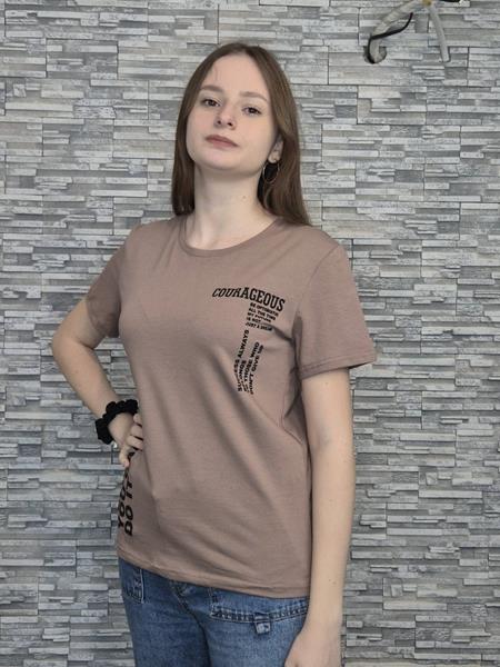 Футболка Newe (S-M) NW357 brown (лето)