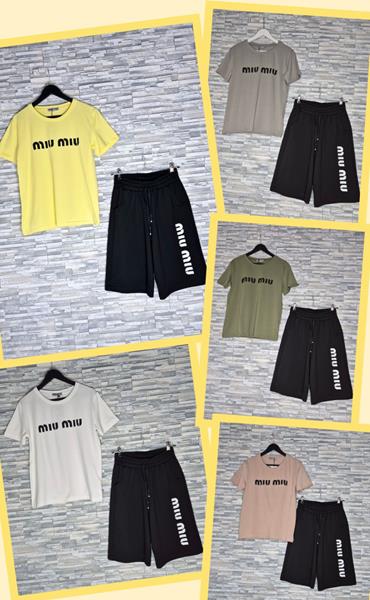 Костюм Newe (S-XL) NW364 yellow (лето)