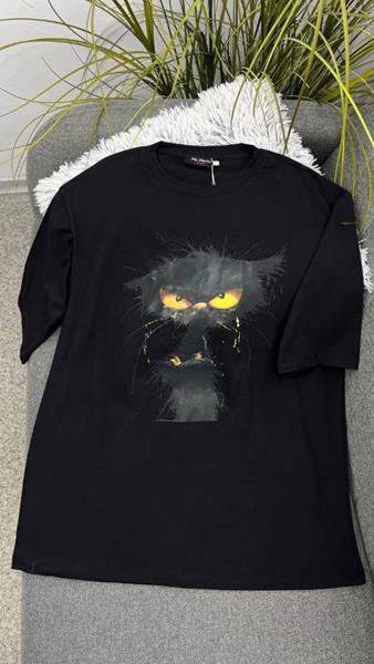 Футболка Julia (one size) JL27 black (лето)