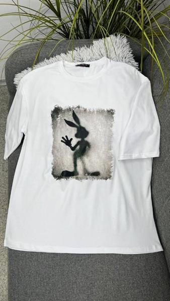 Футболка Julia (one size) JL29 white (лето)