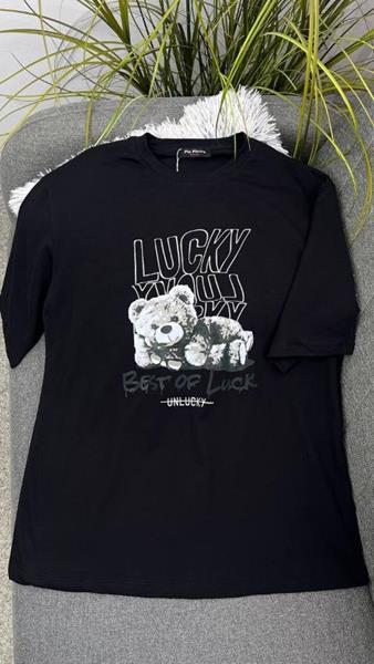 Футболка Julia (one size) JL31 black (лето)