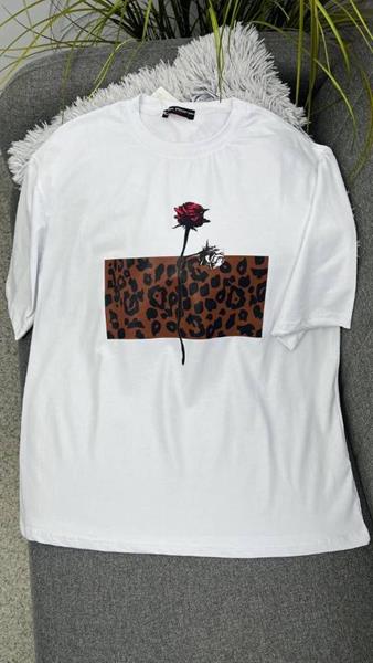 Футболка Julia (one size) JL34 white (лето)