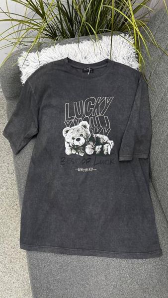 Футболка Julia (one size) JL38 d.grey (лето)