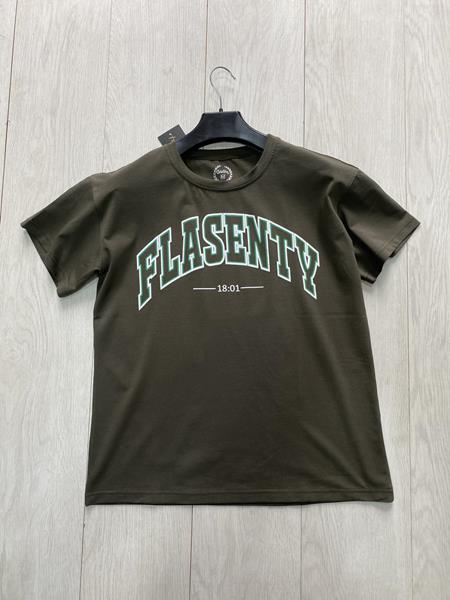 Футболка Zalov (S-XL) ZV216 khaki (лето)