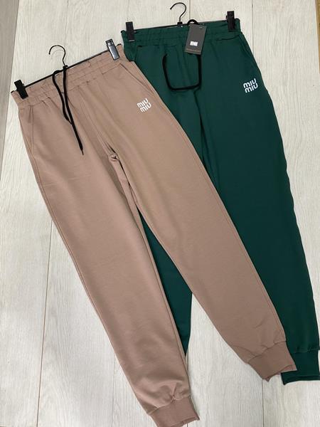 Штаны спорт Zalov (42-50) ZV297 beige (лето)