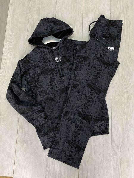 Костюм спорт Zalov (44-50) ZV299 black (лето)