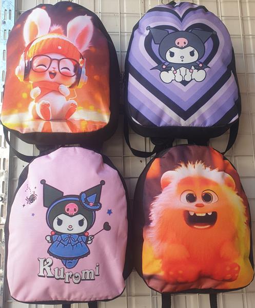 Рюкзак Candy bags (25*18*9) CB255 black заец (деми)
