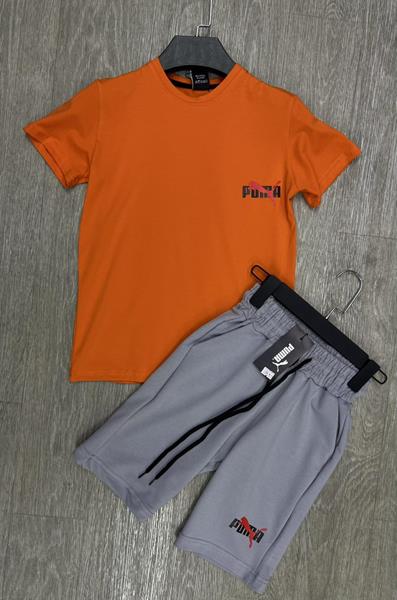 Костюм MirWear kids (9-13) 272-2 orange-grey (9-13) (лето)