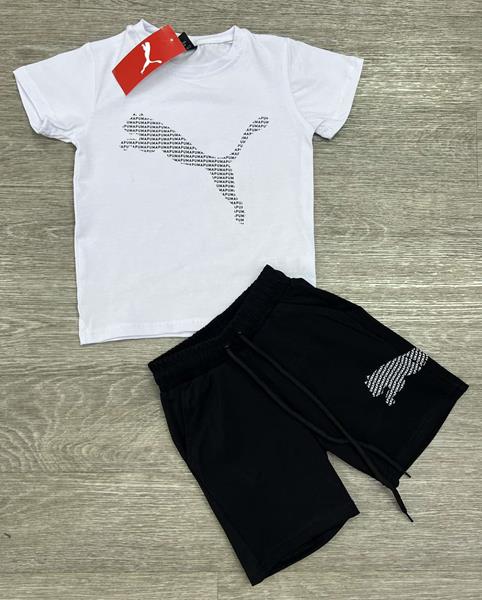 Костюм MirWear kids (4-8) 287-1 white-black (4-8) (лето)
