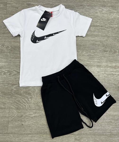 Костюм MirWear kids (4-8) 287-1-1 white-blue (лето)