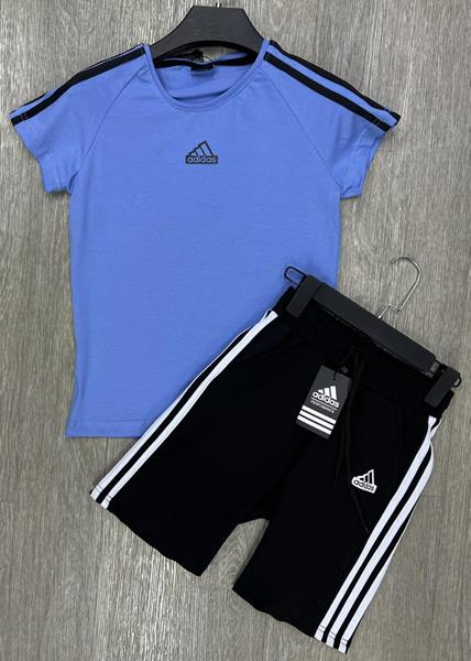 Костюм MirWear kids (9-13) 81-2 l.blue-black (9-13) (лето)