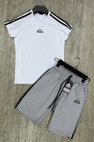Костюм MirWear kids (9-13) 81-2 white-grey (9-13) (лето)