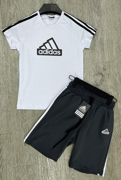 Костюм MirWear kids (9-13) 81-2-0 white-d.grey (9-13) (лето)