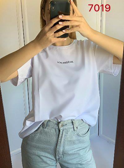 Футболка FSN (42-48) 7019 white (лето)