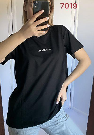 Футболка FSN (42-48) 7019 black (лето)