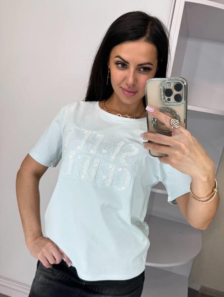 Футболка Lora (one size) LR51 white (лето)