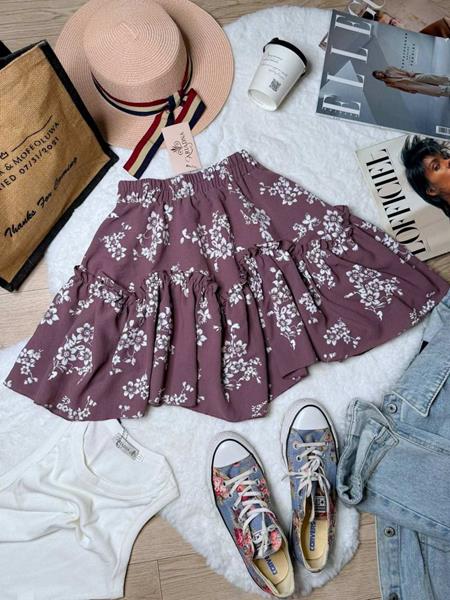 Юбка Arina (42-48) 1603 purple (лето)