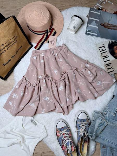 Юбка Arina (42-48) 1603-1 beige (лето)