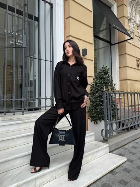 Костюм Arina (42-52) 8072 black (лето)