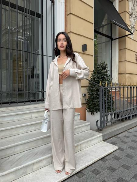 Костюм Arina (42-52) 8072 l.beige (лето)