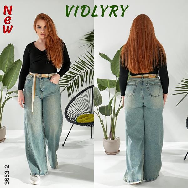 Джинсы Vidlyry (28-33) 3653-3 l.blue (деми)