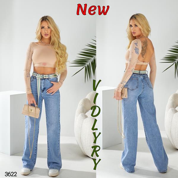 Джинсы Vidlyry (25-30) 3622 l.blue (деми)