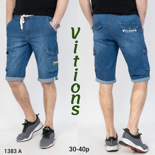 Бриджи Vitions (30-40) 1383A blue (лето)