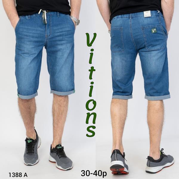 Бриджи Vitions (30-40) 1388A blue (лето)