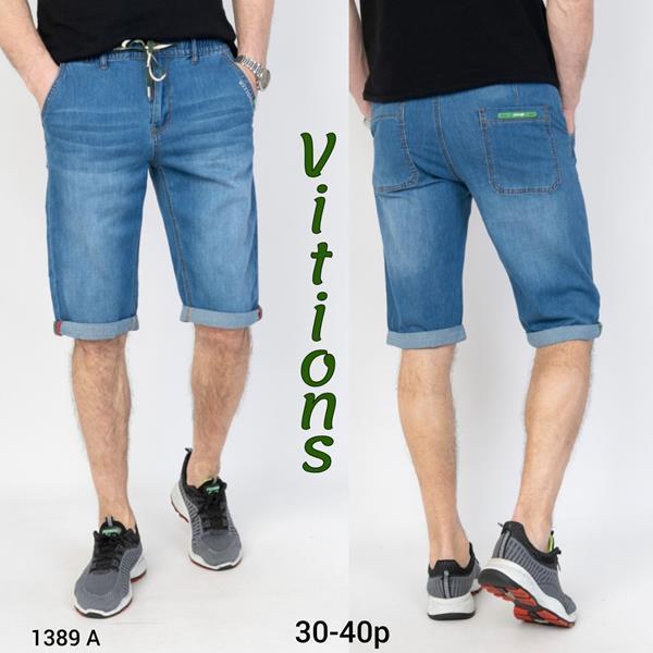 Бриджи Vitions (30-40) 1389A blue (лето)