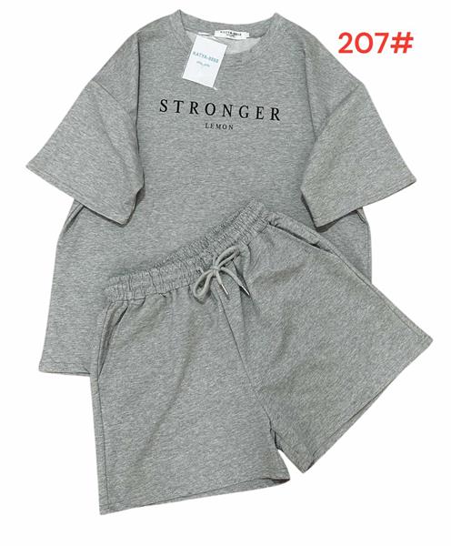 Костюм Katty (S-L) 207 grey (лето)
