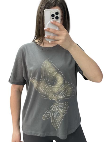 Футболка LeVisha (46-50) 25053 grey (лето)