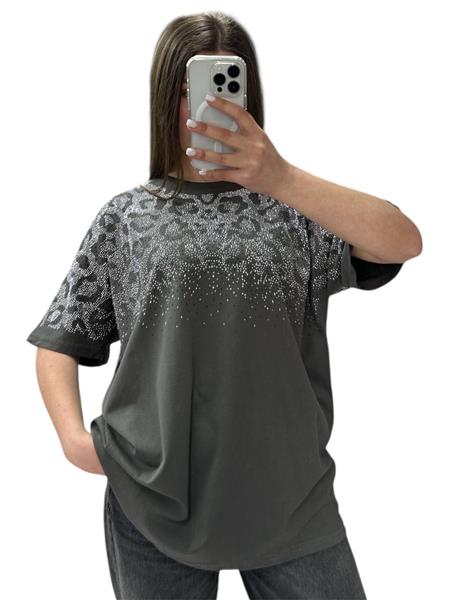 Футболка Anna&Vika (48-58) 25110 grey (лето)