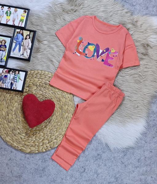 Костюм Fili kids (2-8) FK1005 pink (лето)