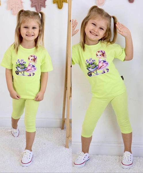 Костюм Fili kids (2-8) FK1012 l.green (лето)