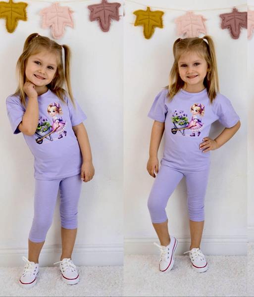 Костюм Fili kids (2-8) FK1013 lilac (лето)