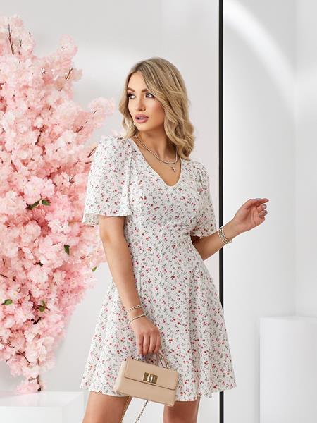Платье Deliv (S-XL) 561 white (лето)