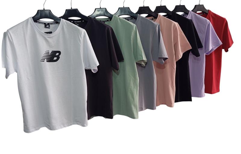Футболка Delviago (S-2XL) DL70 grey (лето)