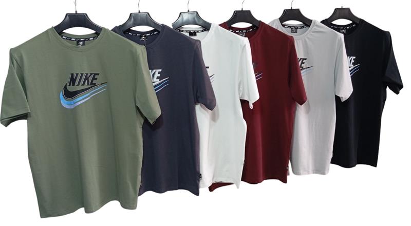 Футболка Delviago (46-54) DL157 khaki (лето)