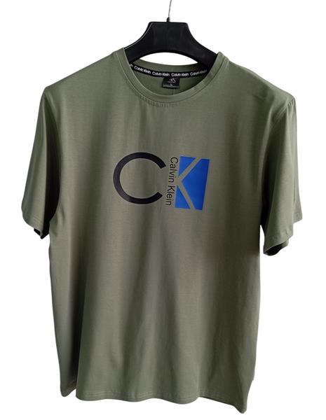 Футболка Delviago (46-54) DL168 khaki (лето)