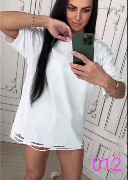 Футболка Met&March (one size) 012 white (лето)