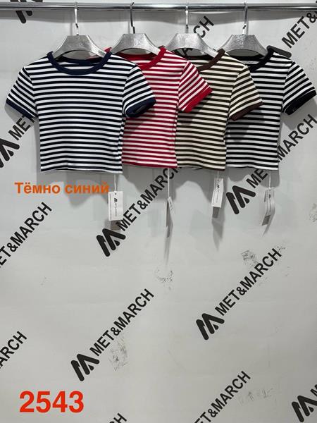 Топ Met&March (S-L) 2543 navy (лето)