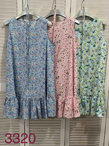 Платье Met&March (one size) 3320-2 blue (лето)