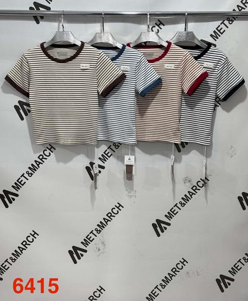 Топ Met&March (one size) 6415 beige-black (лето)