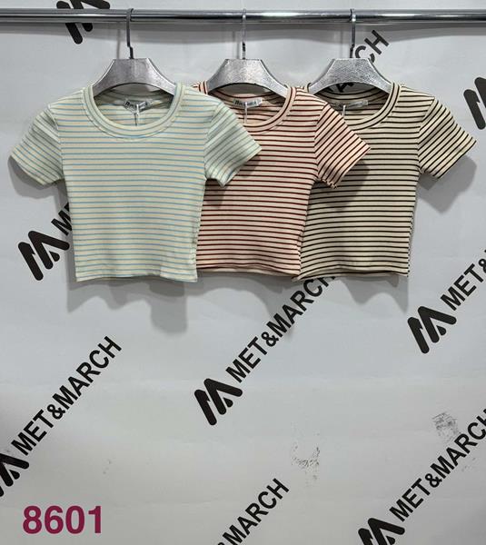 Топ Met&March (XS-M) 8601 white-l.blue (лето)