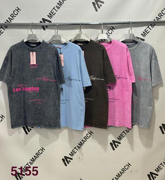 Футболка Met&March (one size) 5155 l.grey (лето)
