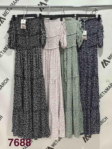 Платье Met&March (one size) 7688-4 white (лето)