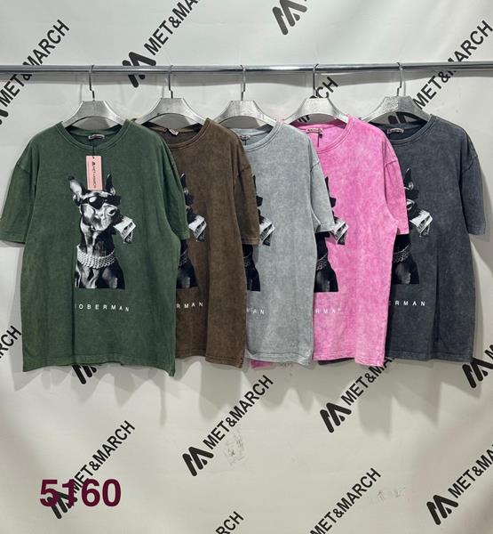 Футболка Met&March (S-L) 5160 green (лето)