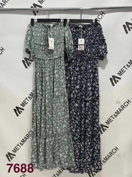 Платье Met&March (one size) 7688-1 green (лето)